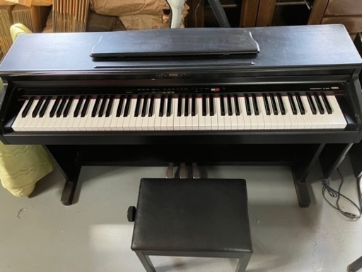 引き取り限定！コルグ KORG 電子ピアノ C350 ブラック 椅子付き