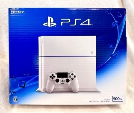 PlayStation4 本体コントローラーセット SSD500GB換装済み Glacier White CUH-1200A