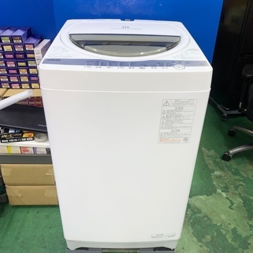 ⭐️TOSHIBA⭐️全自動洗濯機　2021年7kg 美品　大阪市近郊配送無料