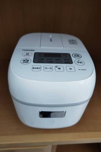 ☆TOSHIBA/東芝/3合炊飯器/2021年式/RC-5MFM/№7235☆