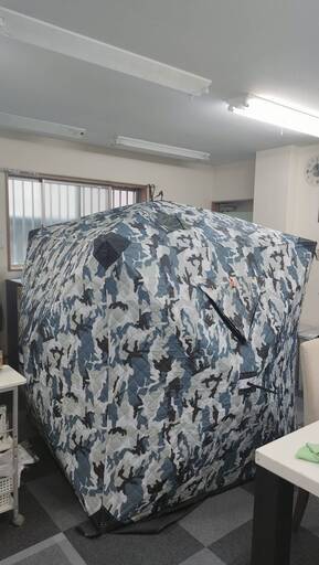 小型サウナテント + 煙突シート 2点セット