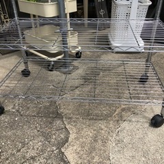 売り切れ🙏 メタルラック入荷してます！ 現品限り！ 熊本リサイクルワンピースの画像