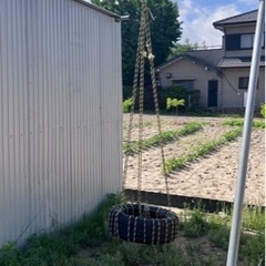 廃タイヤあげます。DIYで花壇や置物、遊具などにの画像
