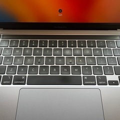 MacBook Pro 2020 Intel USキーボード Windows10使用可の画像