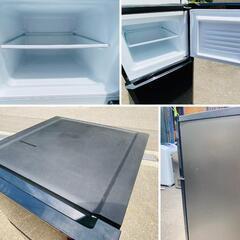 Haierハイアール 冷凍冷蔵庫 121L JR-N121A 2018年製 ブラックの画像