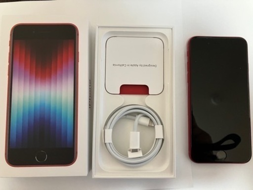 iPhoneSE 第3世代 256G レッド　SIMフリー