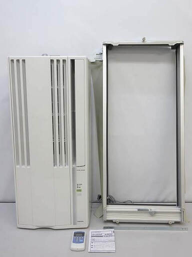 ss5028　コロナ　窓用エアコン　CW-16A3　冷房専用　リモコン付き　白　CORONA　ウインドエアコン　Relala　シェルホワイト　4～7畳　ウィンドウエアコン　ルームエアコン　ドライ　除湿　タイマー