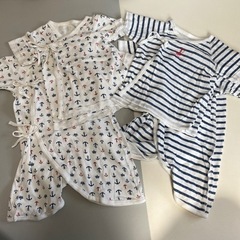ベビー 短肌着 コンビ肌着 セット