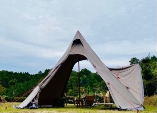 tcワンポールテント　クイックキャンプ