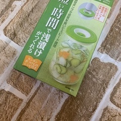 短い時間で浅漬けが作れる　真空パワー　ピクレフレンズ