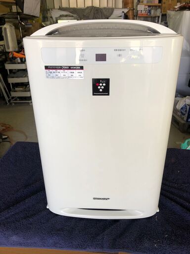 SHARP プラズマクラスター7000 KC-B70-B ブラック 加湿空気清浄器 2012年製