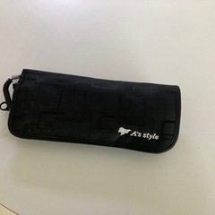 ヘアアイロン、ポーチ付きの画像