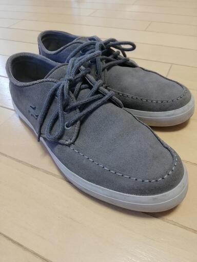 ラコステ LACOSTE スエード スニーカー デッキシューズ