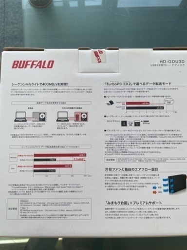 外付ハードディスク4.0TBパソコン用