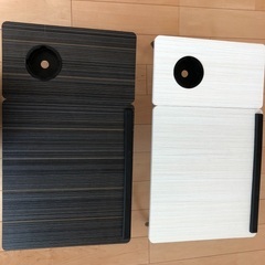 折り畳みローテーブル　2つの画像