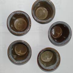 中古 雪月花 おちょこ 5個 の画像