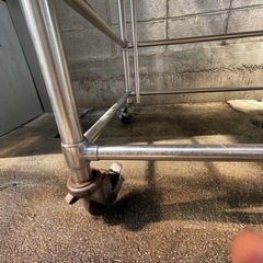作業台　置き台収納の画像
