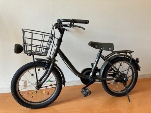 子供用自転車　ブリヂストン bikke 16インチ　グレー