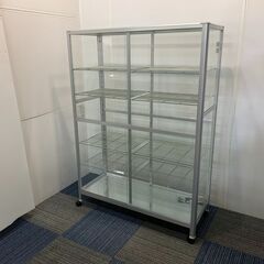 (230512)　ガラスショーケース　陳列ケース　陳列棚