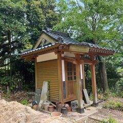 大雨災害復旧などに　御堂・社・地蔵堂・祠・厨子 ★未使用の御堂無料★解体運搬していただける方、お譲りします！の画像