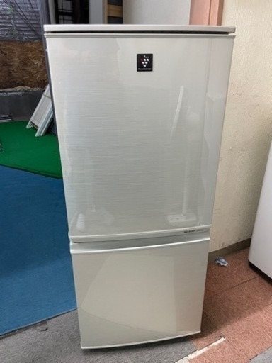 SHARP 2ドア　冷凍冷蔵庫　SJ-PD14X-N 137L