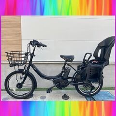 🌈現行バッテリー！8.7Ah🌈YAMAHA　ヤマハ　パスバビー　 電動自転車　電動アシスト自転車　子供乗せ　5128