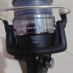 大物狙い☺リール　ARMOR  SPIN 週末値下げ中2500円　夏休みの準備にどうぞ☺の画像