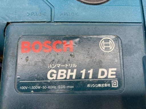 中古品 □ BOSCH ハンマドリル GBH11DE □ K □ ITHL9YPJYP7I
