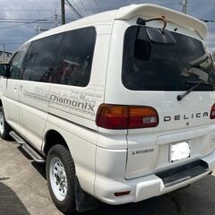 車検長い【格安】三菱/デリカスペースギア/シャモニー/AT/4WD/TV/バックカメラの画像