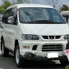 車検長い【格安】三菱/デリカスペースギア/シャモニー/AT/4WD/TV/バックカメラの画像