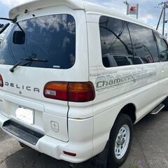 車検長い【格安】三菱/デリカスペースギア/シャモニー/AT/4WD/TV/バックカメラの画像