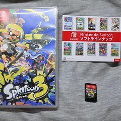 任天堂スイッチ　スプラトゥーン3　中古　ゲームソフト
