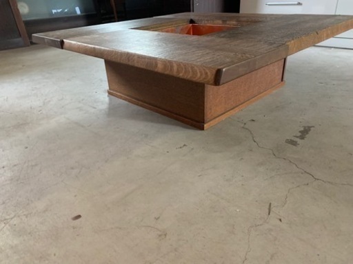 囲炉裏　テーブル　いろり　アンティーク家具