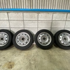スタッドレスタイヤホイールセット　155／65R13 73Q  ...