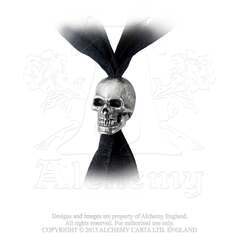 ALCHEMY GOTHIC: スカル & ブライアー ローズ ブレスレットの画像