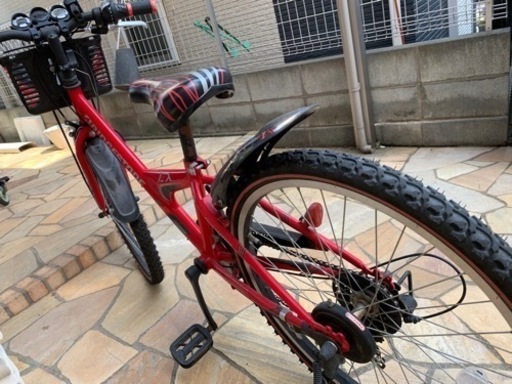 自転車　24型　ブリヂストン　ジュニアマウンテンバイク　小学生