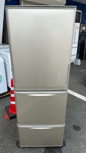 3ドア冷蔵庫 シャープ SJ-W352C 2017年 350L れいぞうこ【3ヶ月保証★送料に設置込】自社配送時代引き可※現金、クレジット、スマホ決済対応※