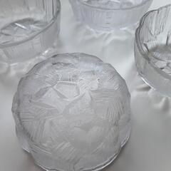 クリスタル 食器   4個セット　の画像