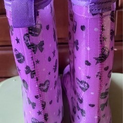 長靴　女の子　21㎝の画像