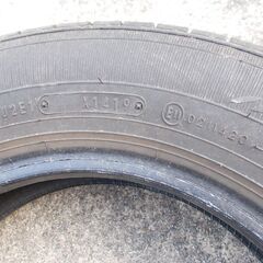 タイヤのみ　145/80R13　ダンロップ 　エナセーブEC300　中古品　4本セットの画像