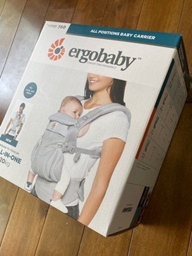 （お取り引き終了）【最終値下げ】美品　エルゴベビー オムニ360 クールエア　抱っこ紐