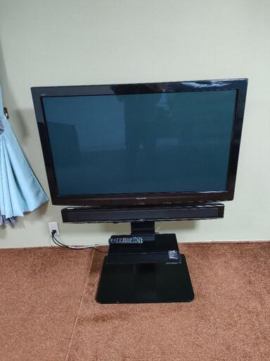 パナソニック TH-P46G2　液晶テレビ 46インチ 動作確認済み　壁寄せ専用スタンド付