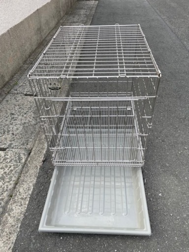 市瀬　プロケージ　ステンレス　犬　折り畳み可