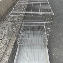 市瀬 プロケージ ステンレス 犬 折り畳み可