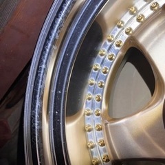 ワーク マイスターS1 3P ゴールド 19インチ2本のみ　深リムの画像