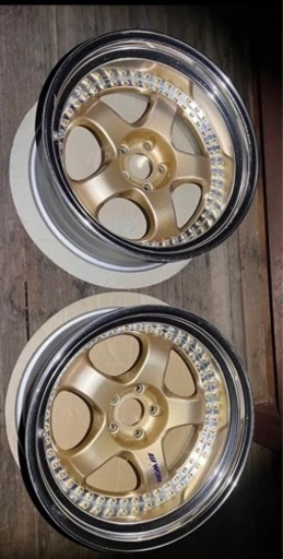 ワーク マイスターS1 3P ゴールド 19インチ2本のみ　深リム