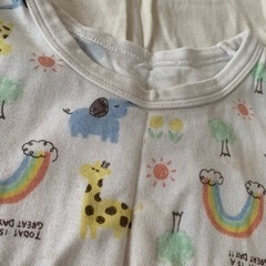 90サイズ 半袖下着の画像