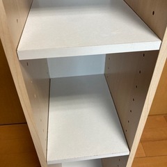 終了〜カラーボックス細身の画像