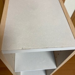 終了〜カラーボックス細身の画像