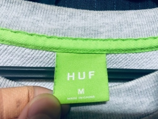 決まりました。HUF OS FLEECE CREW スウェット